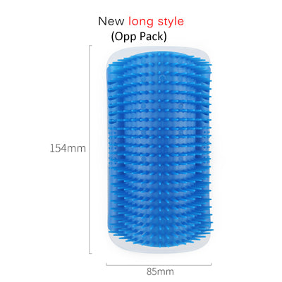 Wall-Mounted Cat Grooming Brush for Happy, Itch-Free Cats