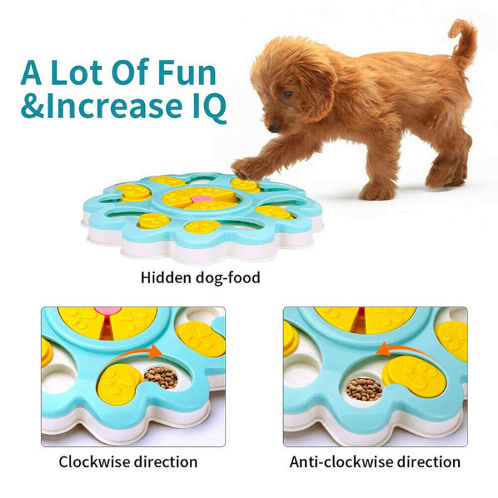 Smart Dog Puzzle Feeder – Fun Training Treat Game 🐶