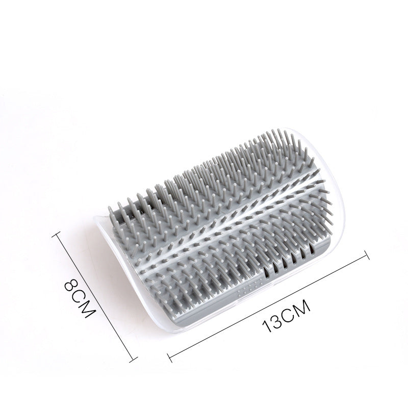 Wall-Mounted Cat Grooming Brush for Happy, Itch-Free Cats