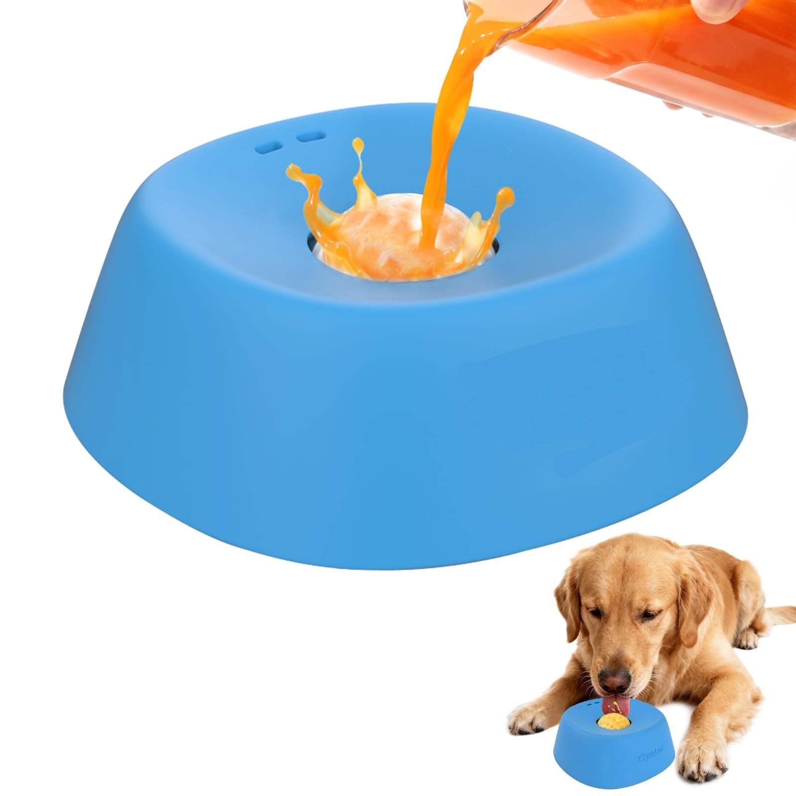 Slow Feeder Licking Bowl – Fun, Anti-Choking Dog Treat Toy