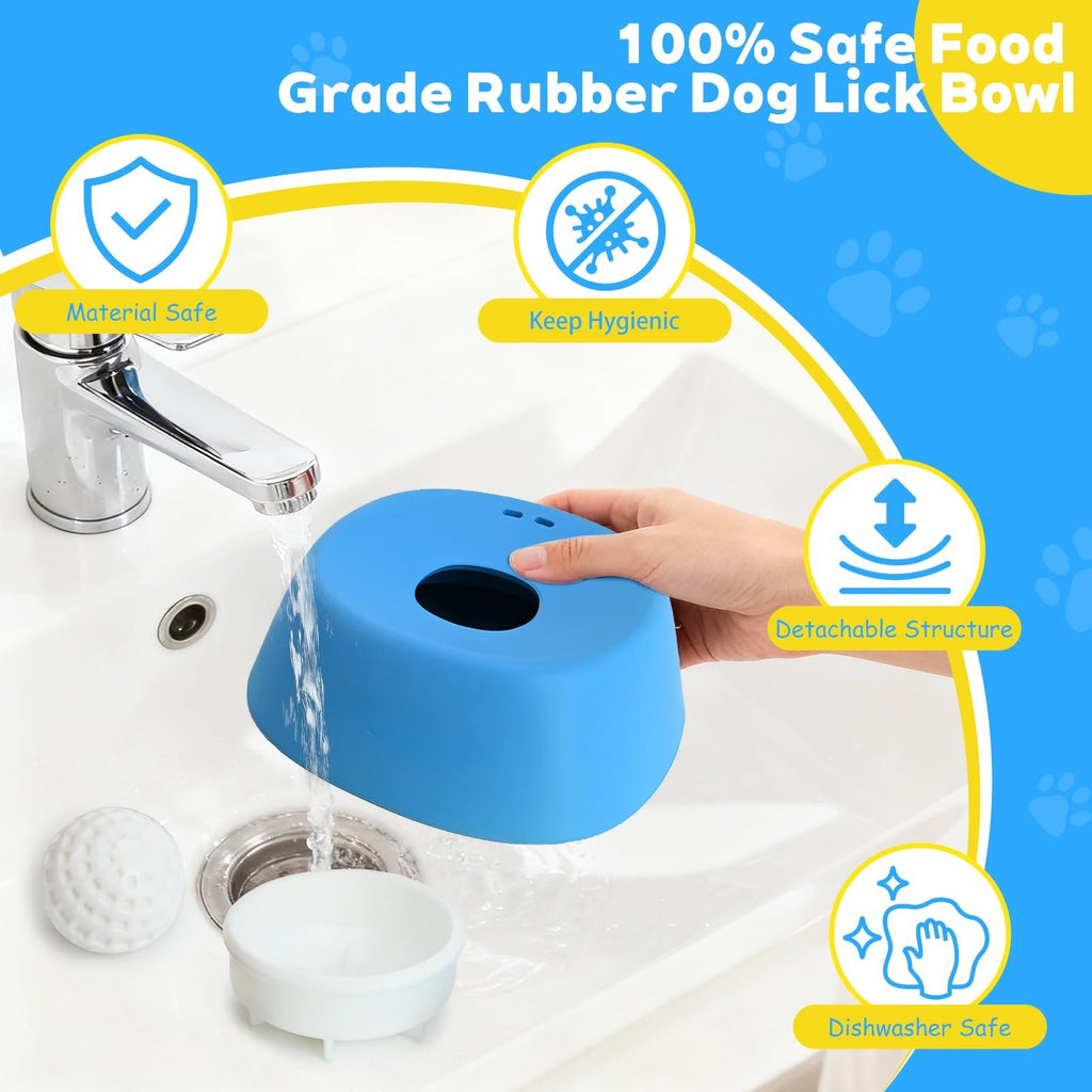 Slow Feeder Licking Bowl – Fun, Anti-Choking Dog Treat Toy
