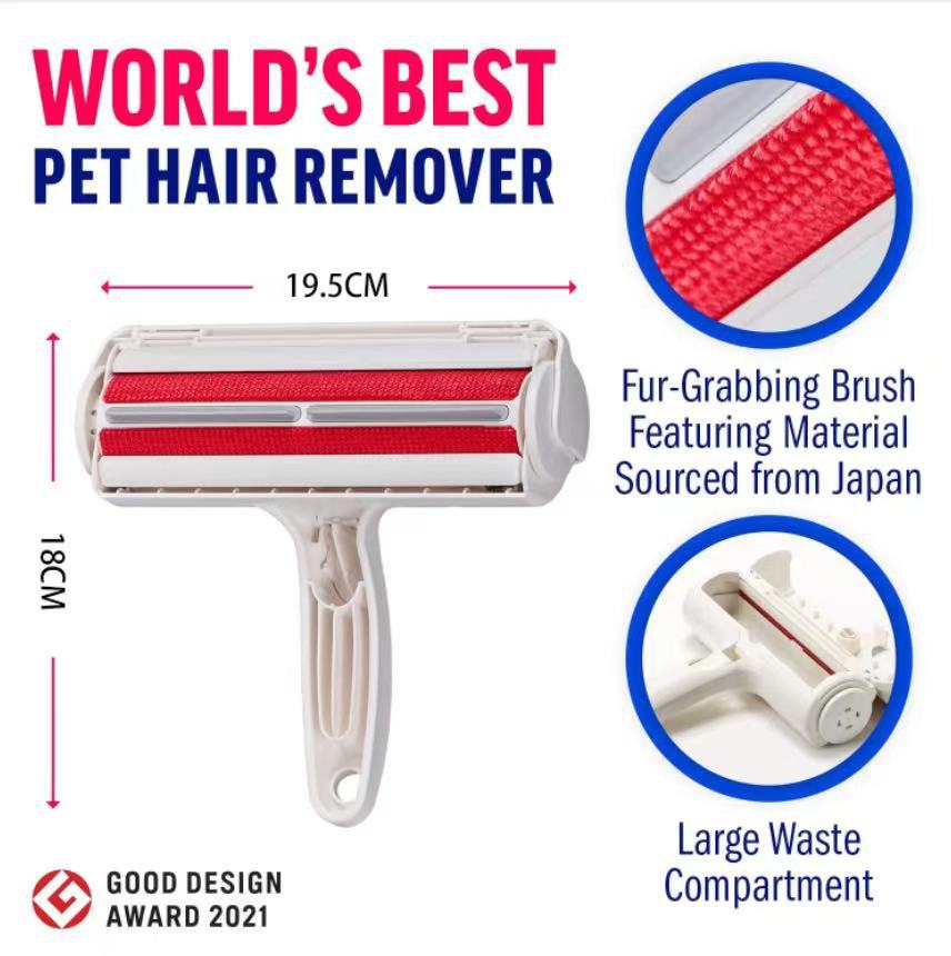 Reusable Pet Hair Remover Roller for Fur-Free Homes