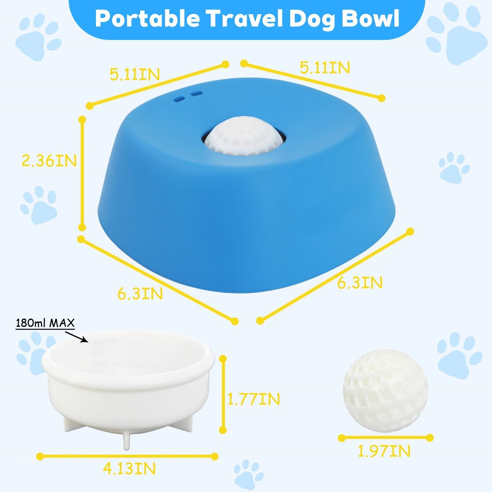 Slow Feeder Licking Bowl – Fun, Anti-Choking Dog Treat Toy