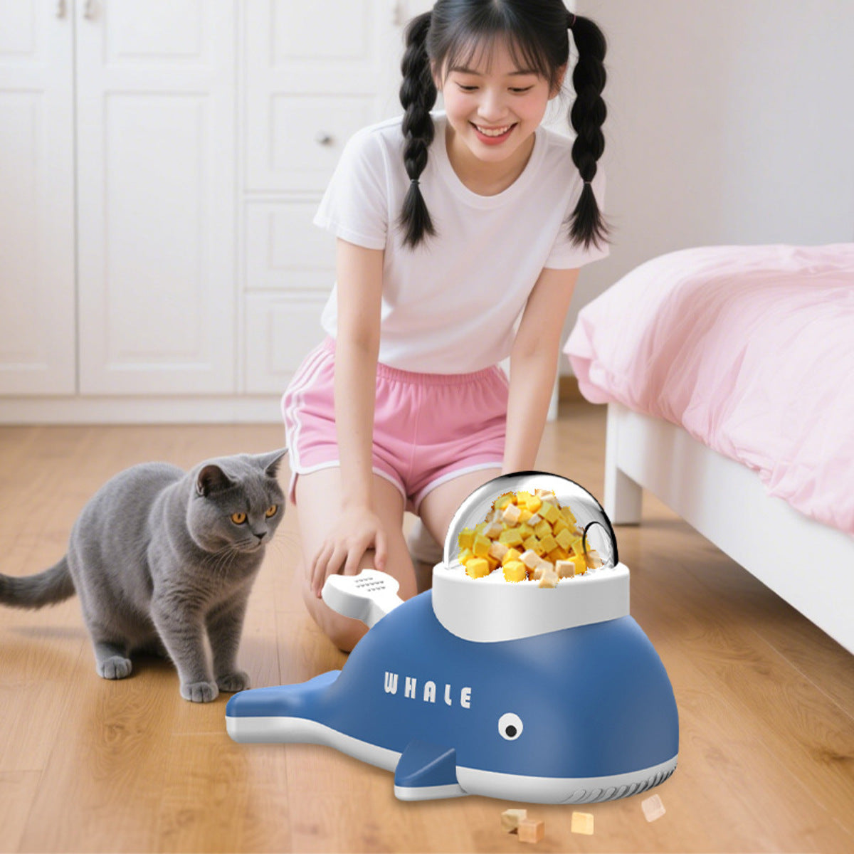 Interactive Food Dispenser Toy for Fun Mealtime Play